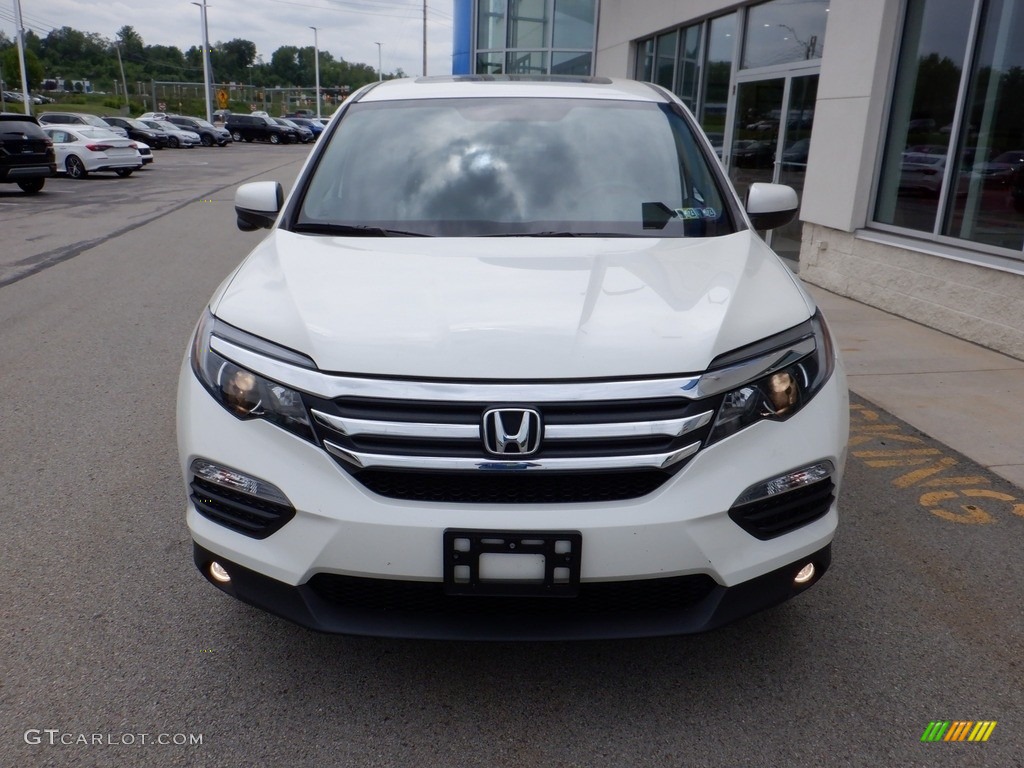 2018 Pilot EX-L AWD - White Diamond Pearl / Beige photo #5