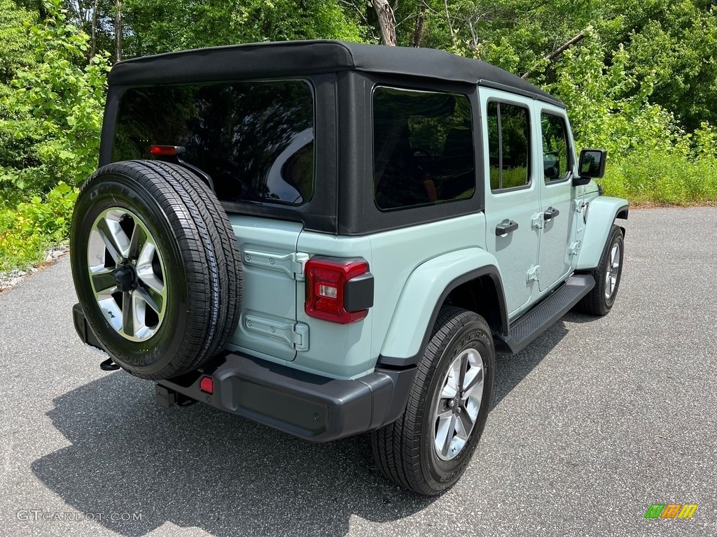 2023 Wrangler Unlimited Sahara 4x4 - Earl / Heritage Tan/Black photo #6