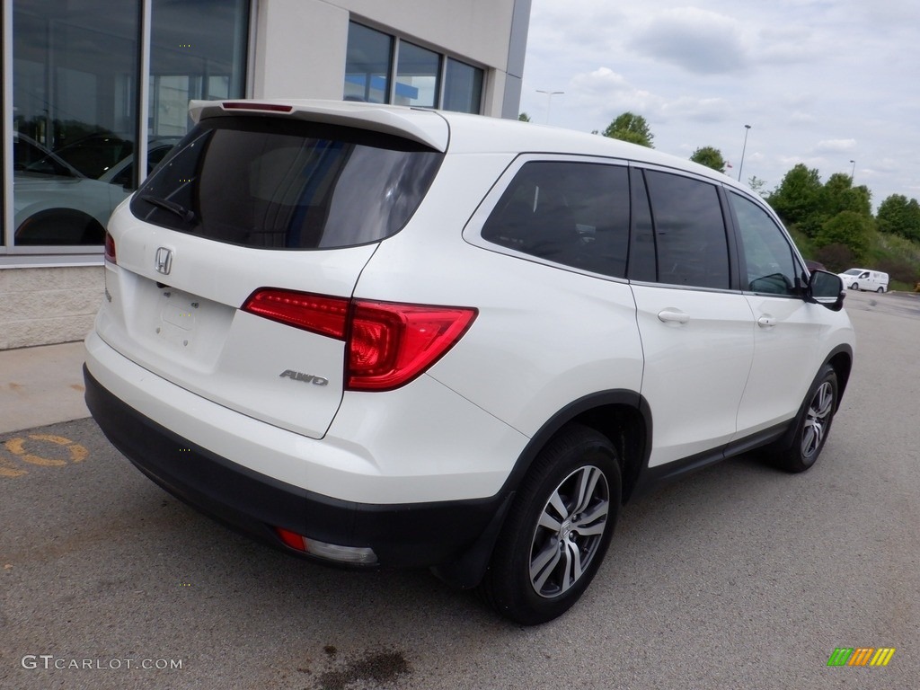 2018 Pilot EX-L AWD - White Diamond Pearl / Beige photo #9