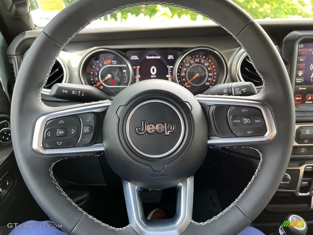 2023 Jeep Wrangler Unlimited Sahara 4x4 Steering Wheel Photos