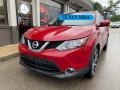 2017 Palatial Ruby Nissan Rogue Sport SL AWD  photo #2