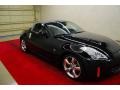 2008 Magnetic Black Nissan 350Z Touring Roadster  photo #13