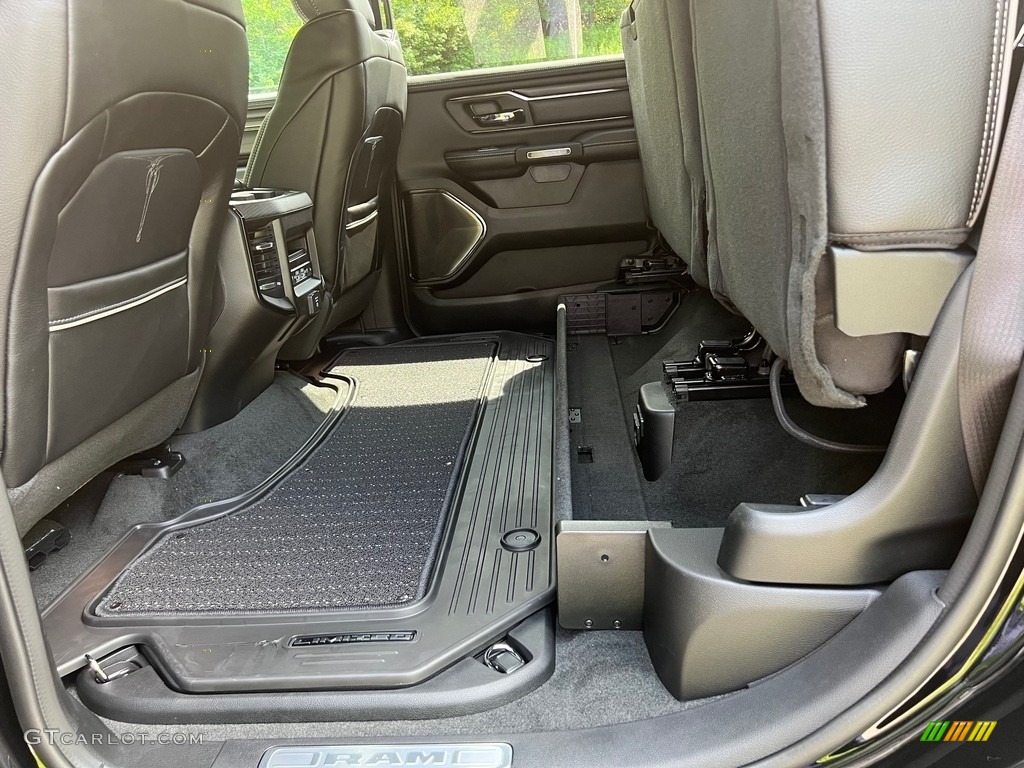 2023 Ram 1500 Limited Night Edition Crew Cab 4x4 Rear Seat Photo #146130721