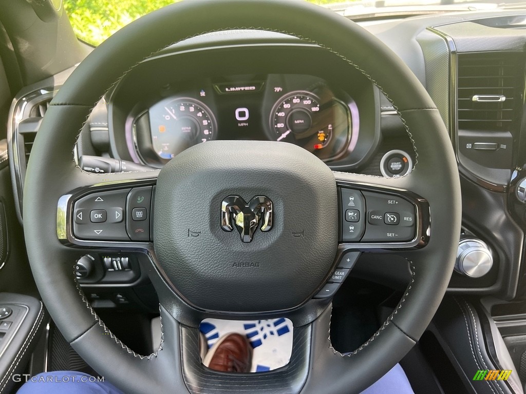 2023 Ram 1500 Limited Night Edition Crew Cab 4x4 Steering Wheel Photos