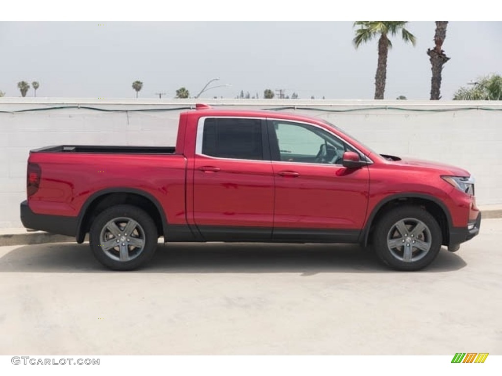 2023 Ridgeline RTL AWD - Radiant Red Metallic II / Black photo #10