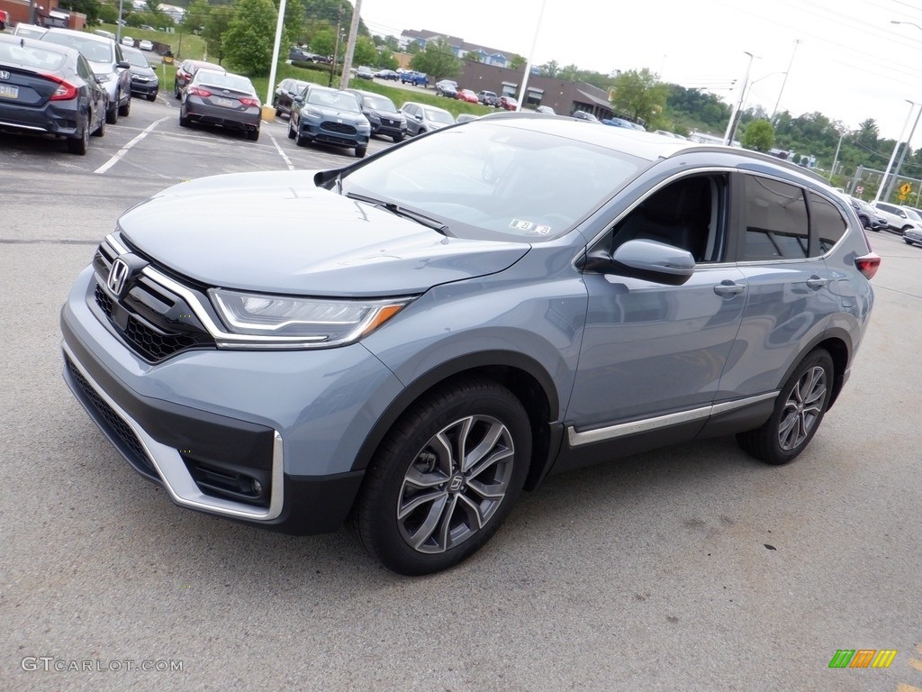 2020 CR-V Touring AWD - Sonic Gray Pearl / Black photo #6
