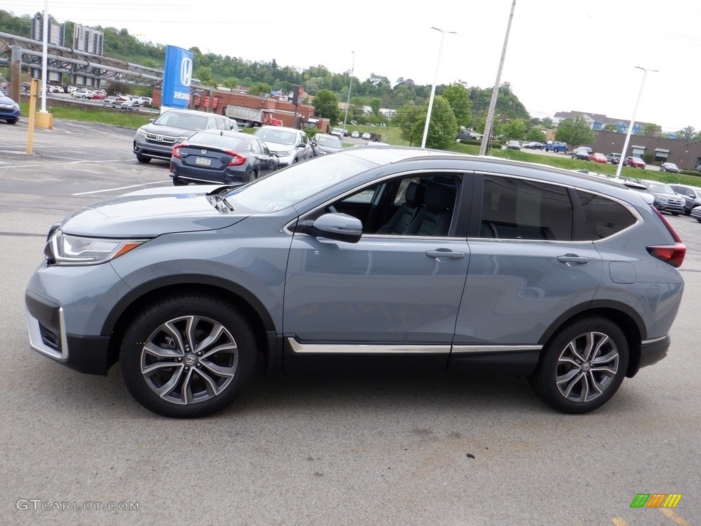 2020 CR-V Touring AWD - Sonic Gray Pearl / Black photo #7