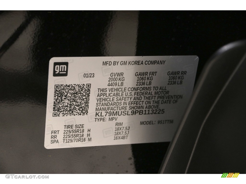 2023 TrailBlazer RS AWD - Mosaic Black Metallic / Jet Black/Red Accent photo #26
