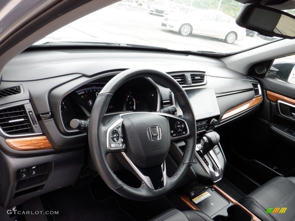 2020 CR-V Touring AWD - Sonic Gray Pearl / Black photo #13
