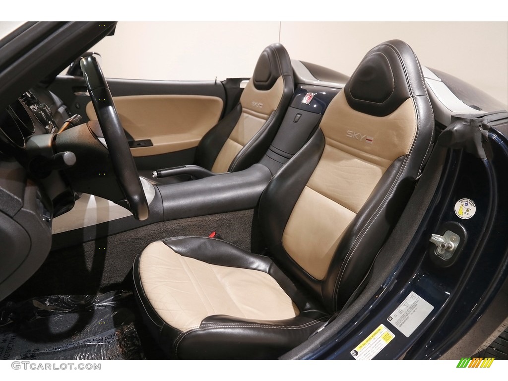 Tan Interior 2008 Saturn Sky Red Line Roadster Photo #146132167