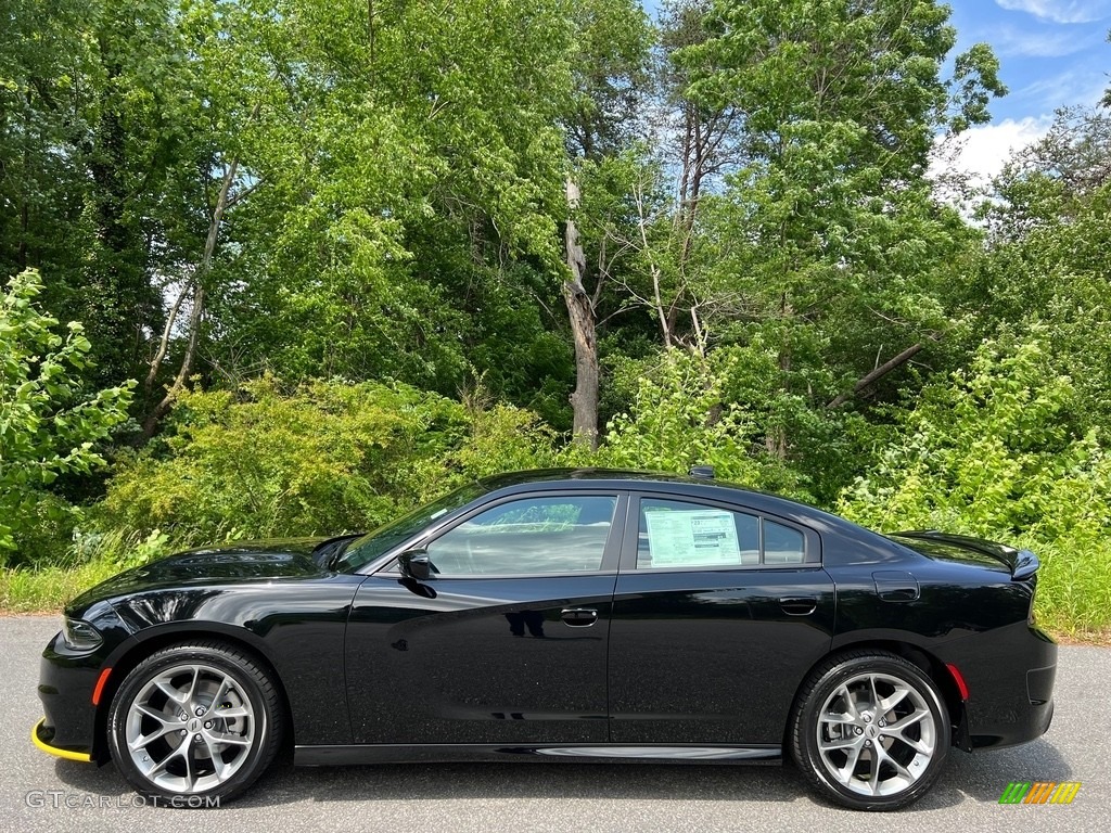 Pitch Black 2023 Dodge Charger GT Exterior Photo #146132263