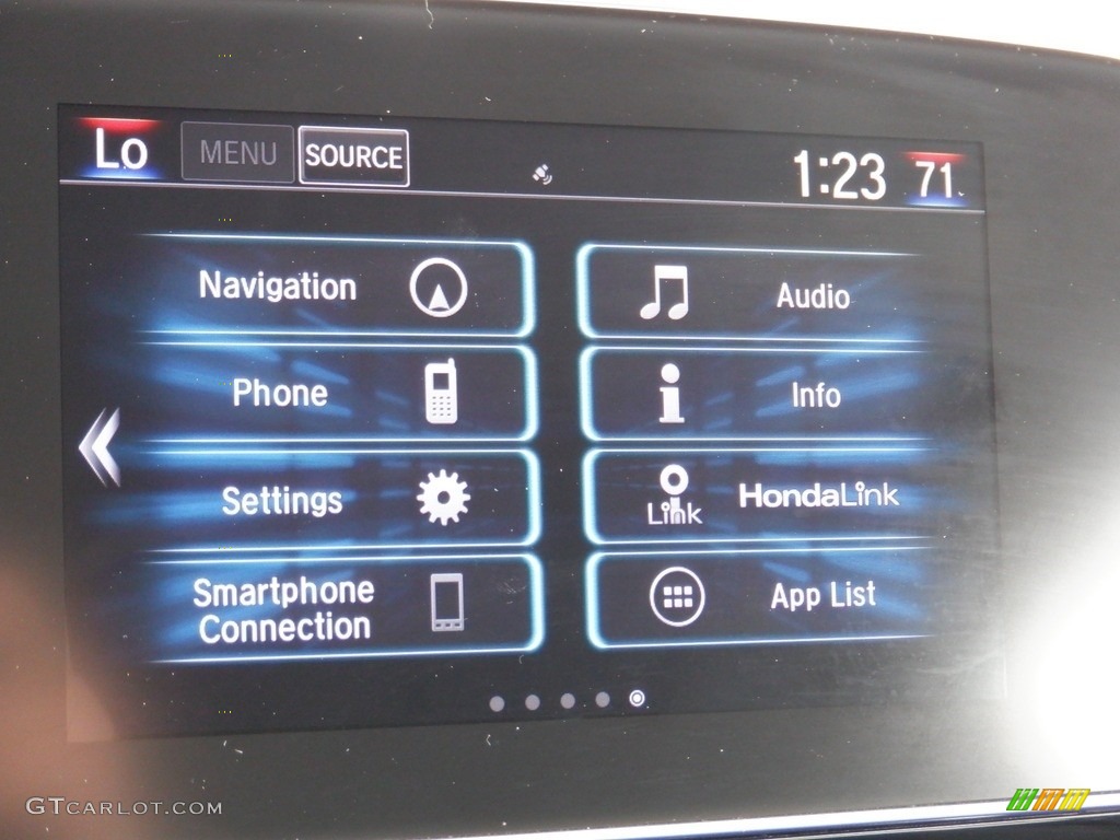2020 CR-V Touring AWD - Sonic Gray Pearl / Black photo #25