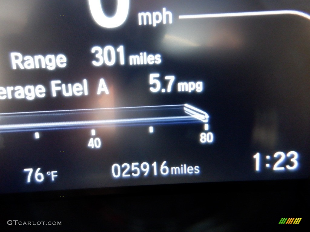 2020 CR-V Touring AWD - Sonic Gray Pearl / Black photo #38