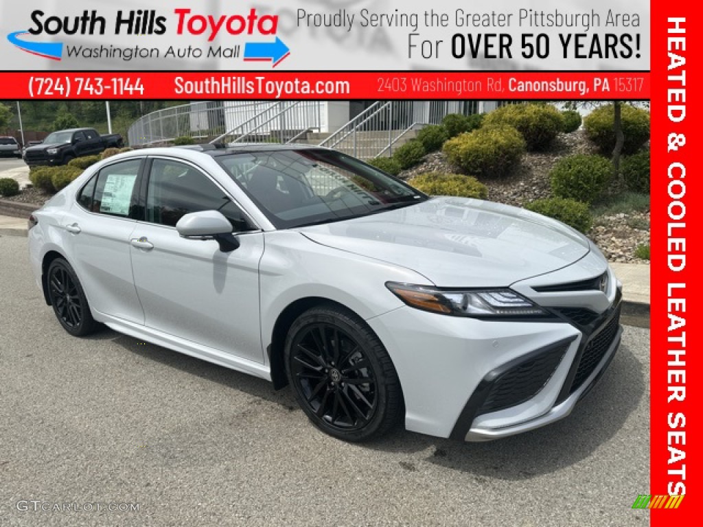 2023 Camry XSE - Ice Edge / Cockpit Red photo #1
