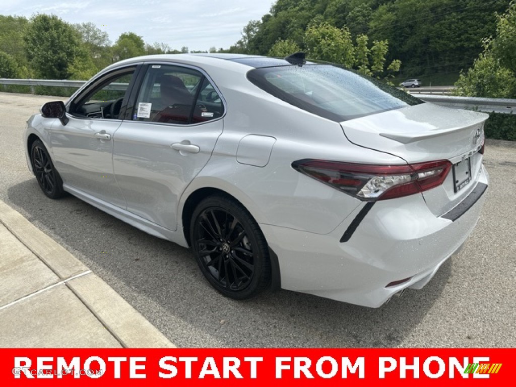 2023 Camry XSE - Ice Edge / Cockpit Red photo #2