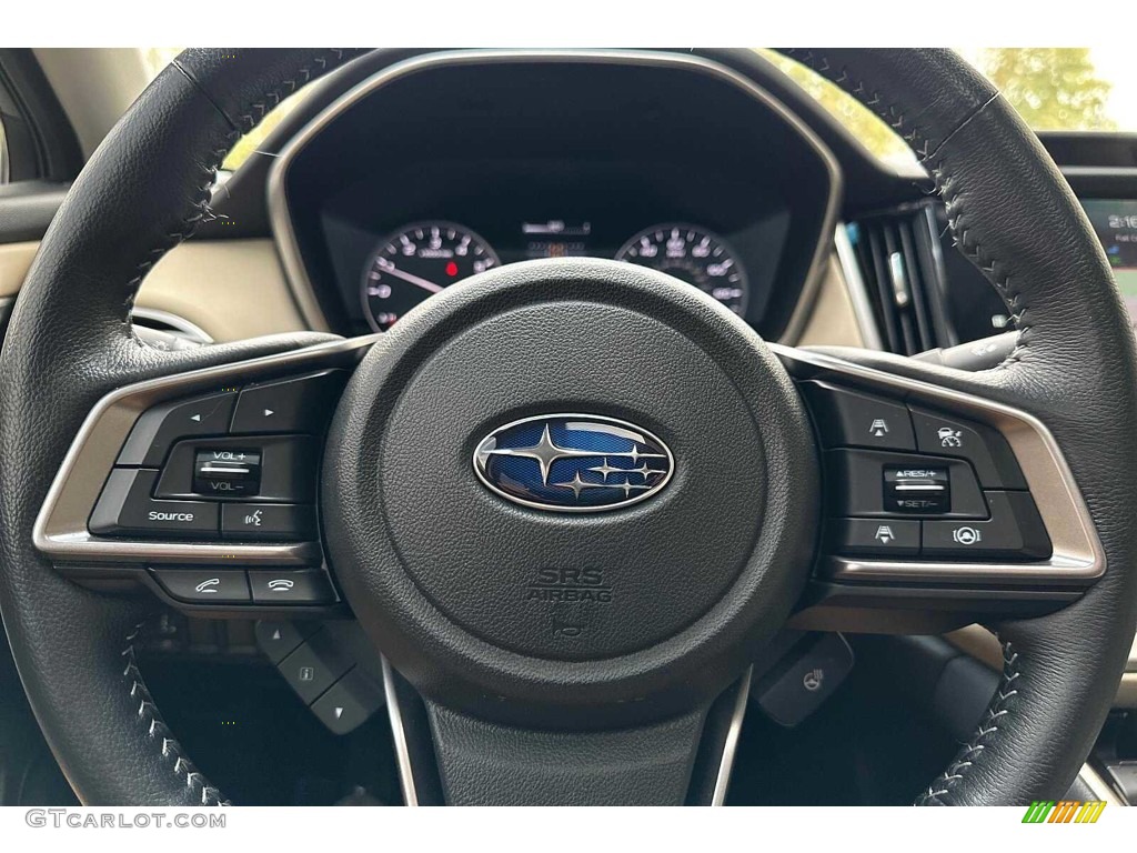 2022 Subaru Legacy Limited Warm Ivory Steering Wheel Photo #146132761