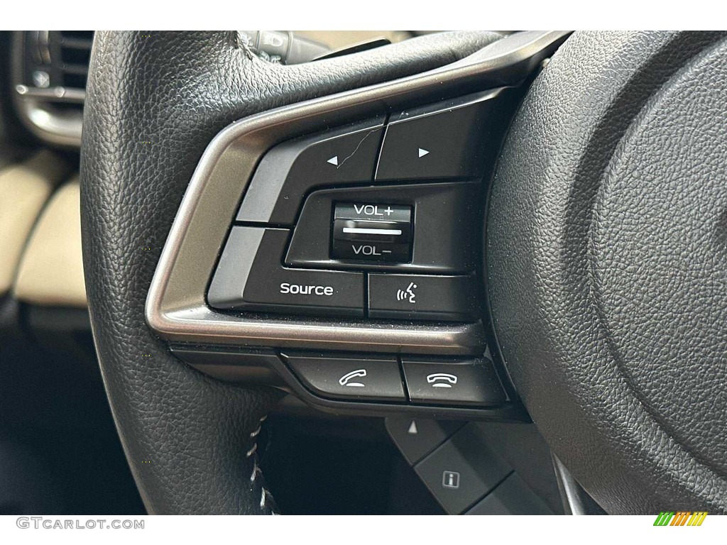 2022 Subaru Legacy Limited Warm Ivory Steering Wheel Photo #146132806