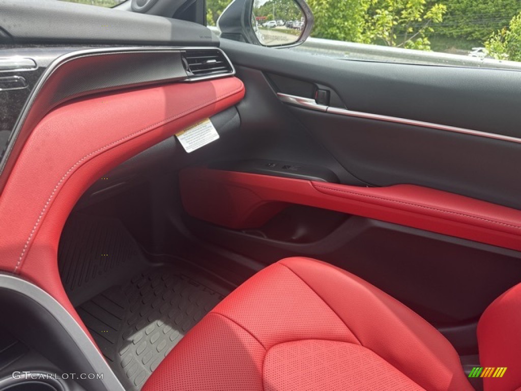 2023 Camry XSE - Ice Edge / Cockpit Red photo #13