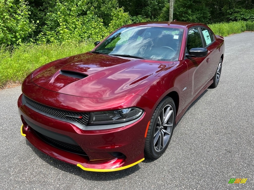 2023 Charger R/T Plus - Octane Red Pearl / Black photo #2