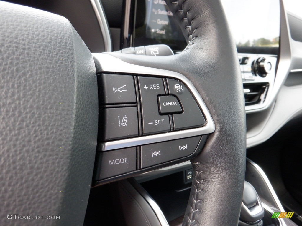 2022 Toyota Highlander Hybrid Platinum AWD Steering Wheel Photos