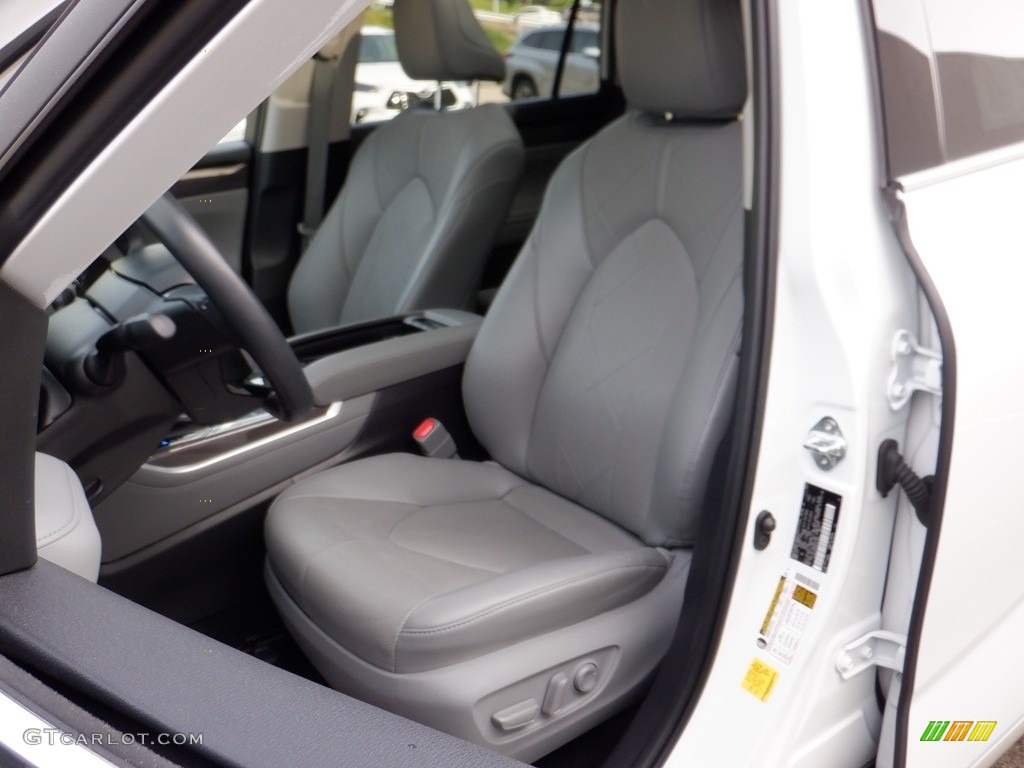 Graphite Interior 2022 Toyota Highlander Hybrid Platinum AWD Photo #146133439