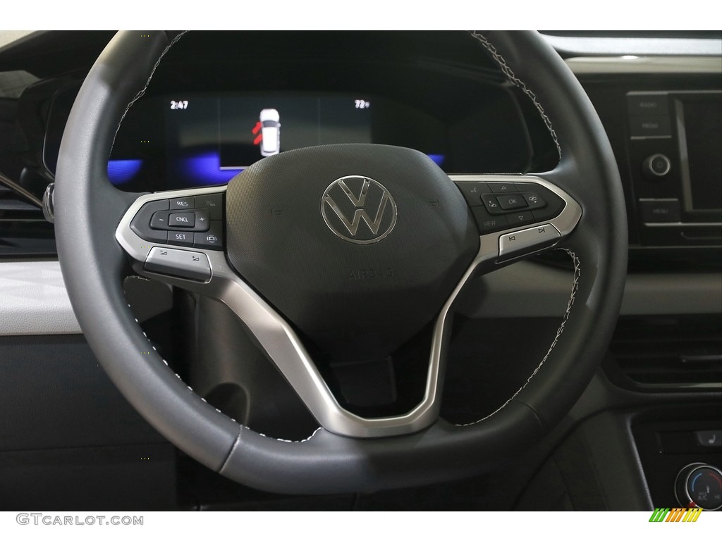 2023 Volkswagen Taos S 4Motion Gray Steering Wheel Photo #146133728