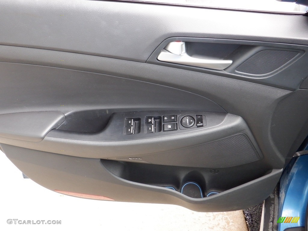 2020 Tucson Limited AWD - Aqua Blue / Black photo #11