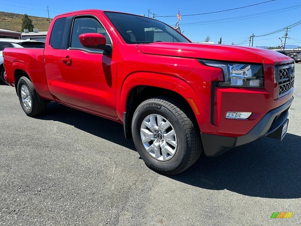 Cardinal Red Metallic Tricoat 2023 Nissan Frontier SV King Cab Exterior Photo #146134057