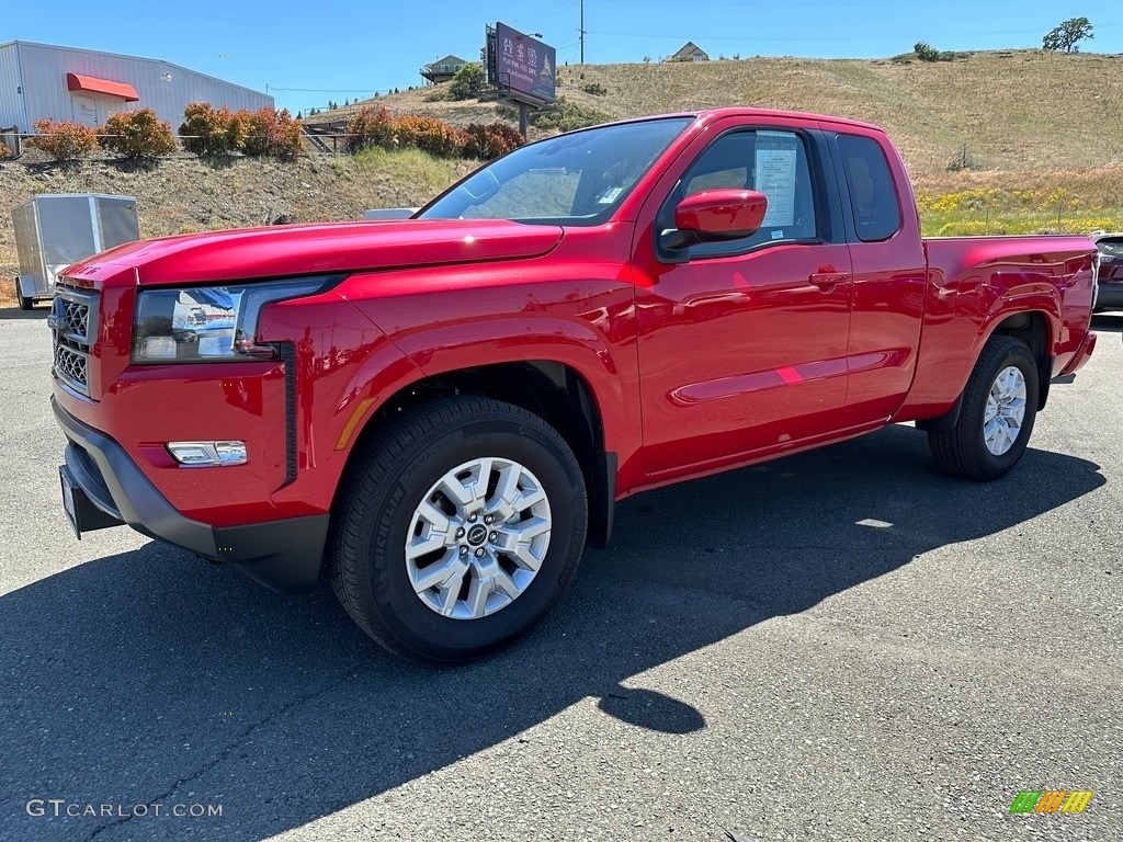 Cardinal Red Metallic Tricoat 2023 Nissan Frontier SV King Cab Exterior Photo #146134108