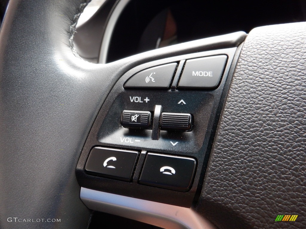 2020 Tucson Limited AWD - Aqua Blue / Black photo #22
