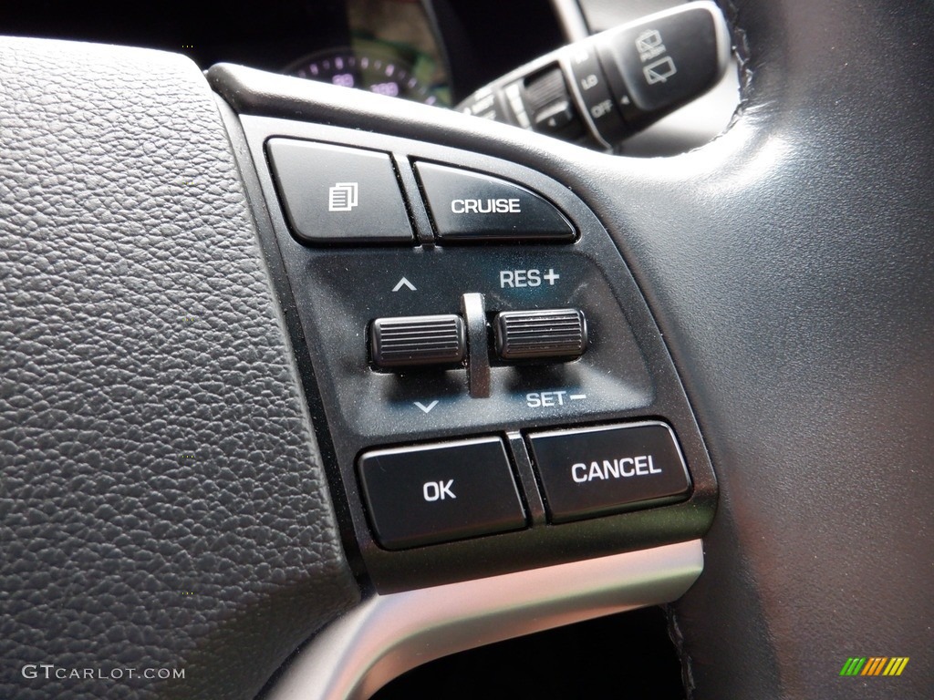 2020 Tucson Limited AWD - Aqua Blue / Black photo #23
