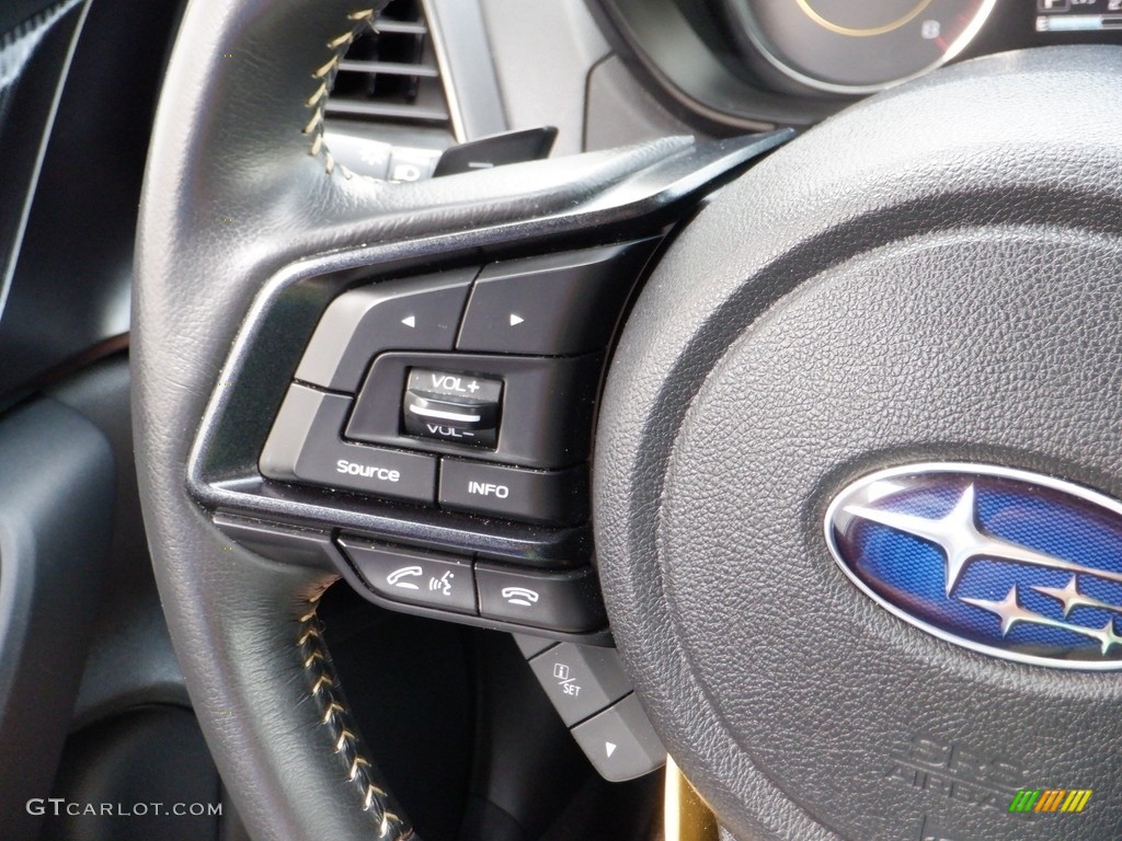 2021 Subaru Crosstrek Sport Gray Steering Wheel Photo #146134636