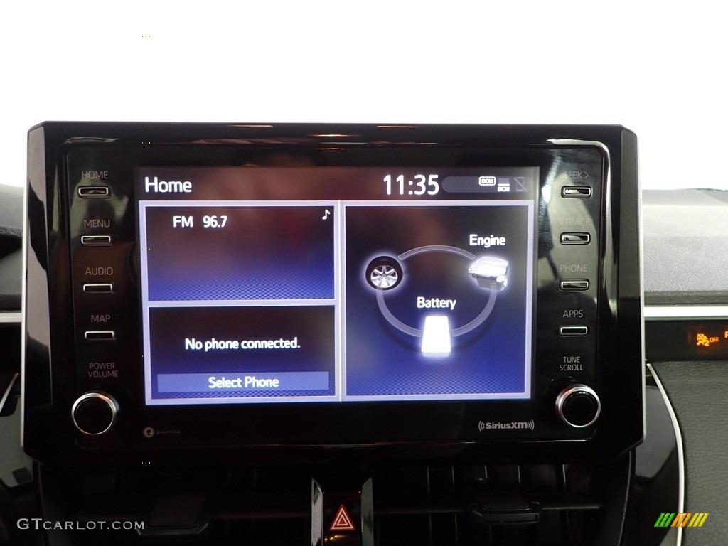 2021 Corolla Hybrid LE - Celestite Gray Metallic / Black photo #2