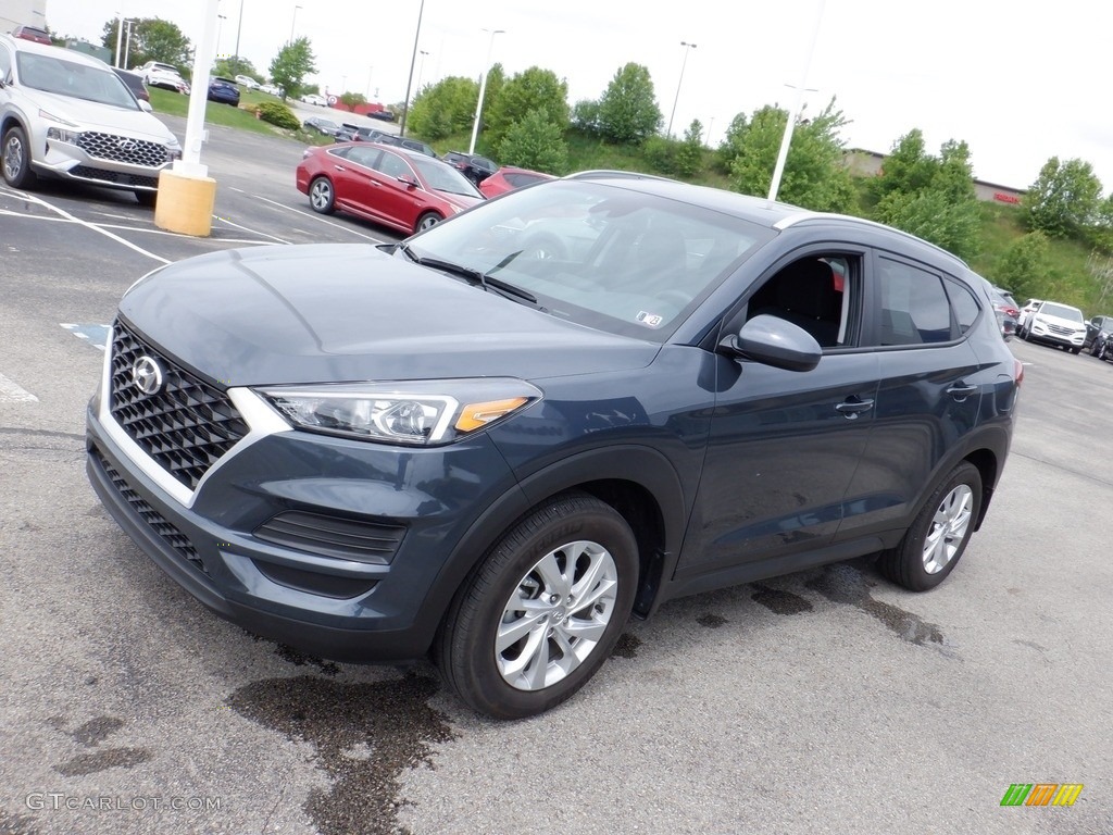 2019 Tucson Value AWD - Dusk Blue / Black photo #5