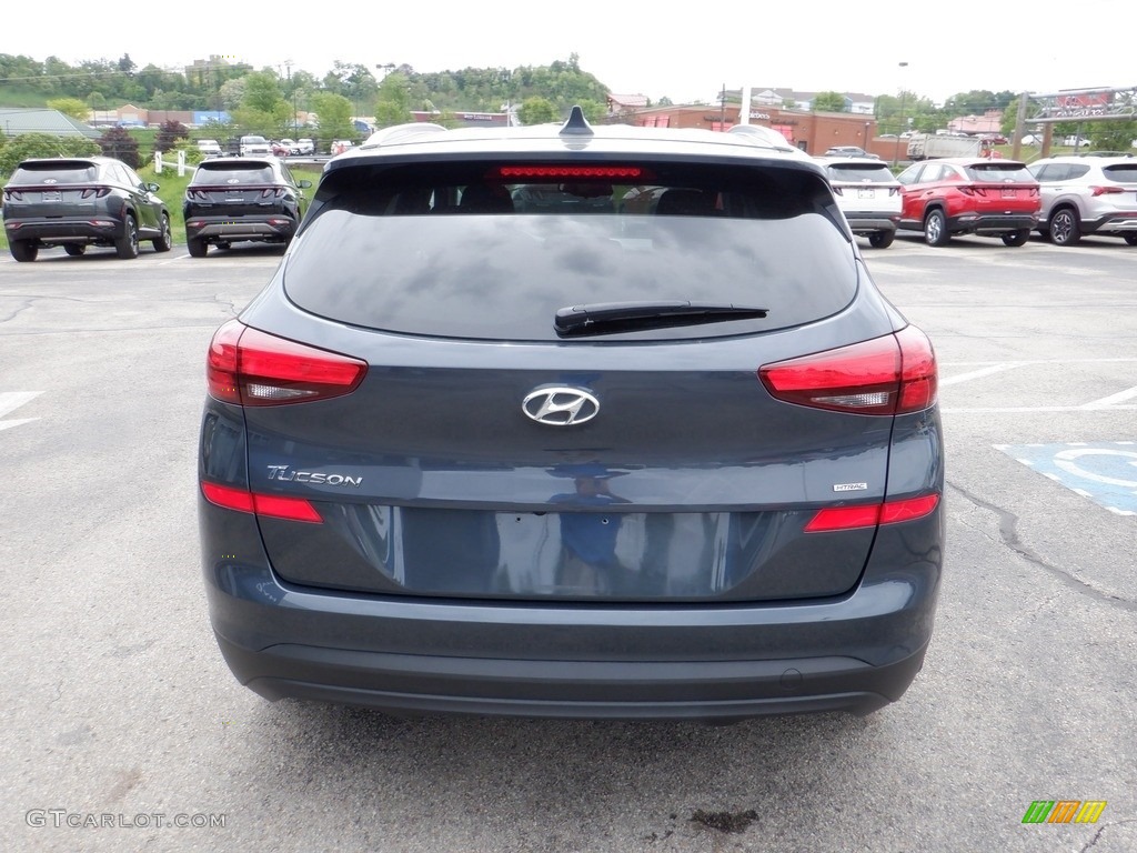 2019 Tucson Value AWD - Dusk Blue / Black photo #8