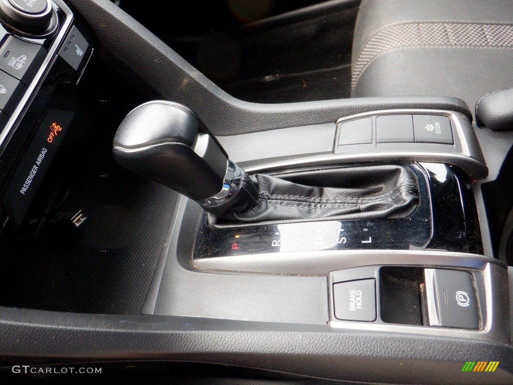 2020 Civic EX-L Hatchback - Polished Metal Metallic / Black photo #17
