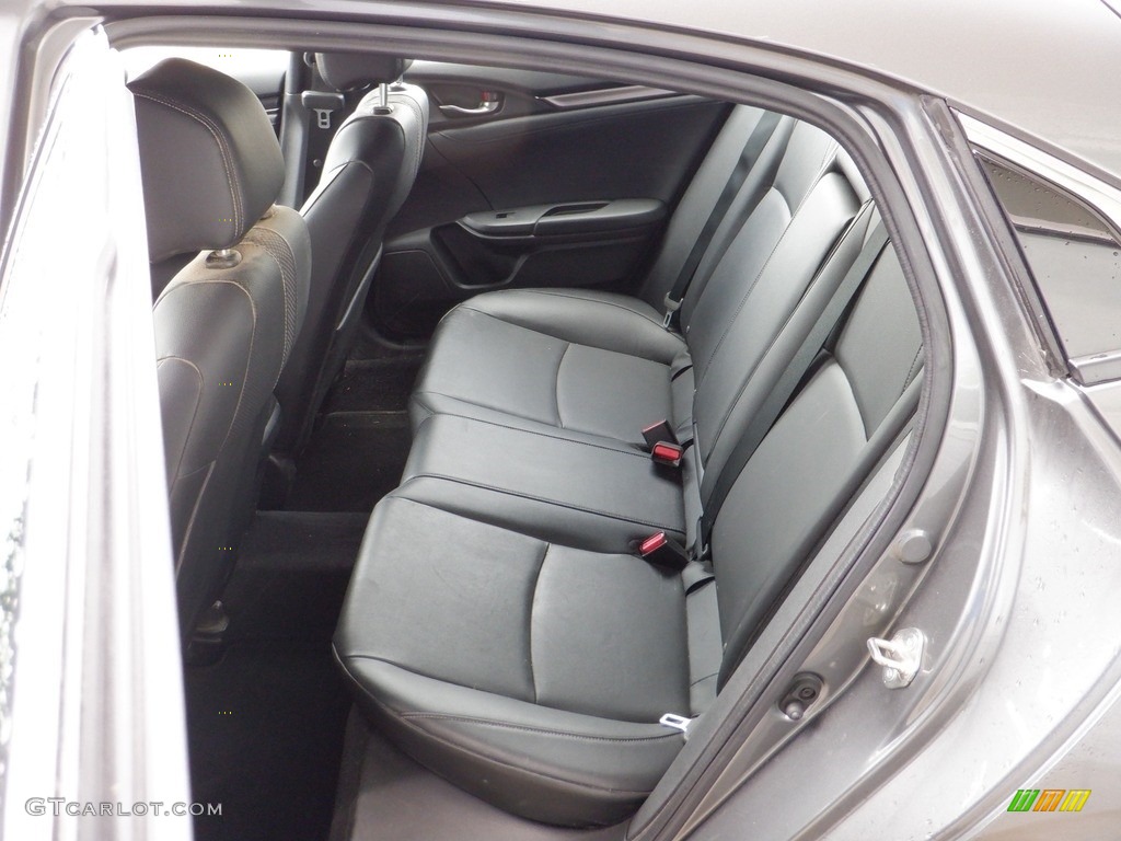 2020 Civic EX-L Hatchback - Polished Metal Metallic / Black photo #26