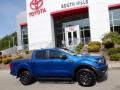 2019 Lightning Blue Metallic Ford Ranger XLT SuperCrew 4x4  photo #2