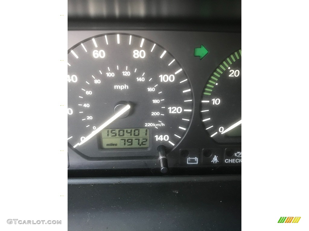 1997 Volkswagen EuroVan Campmobile Gauges Photo #146135611