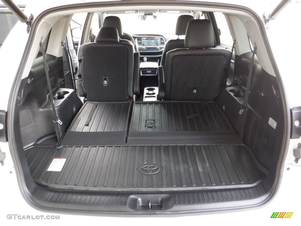 2019 Highlander SE AWD - Blizzard Pearl White / Black photo #36