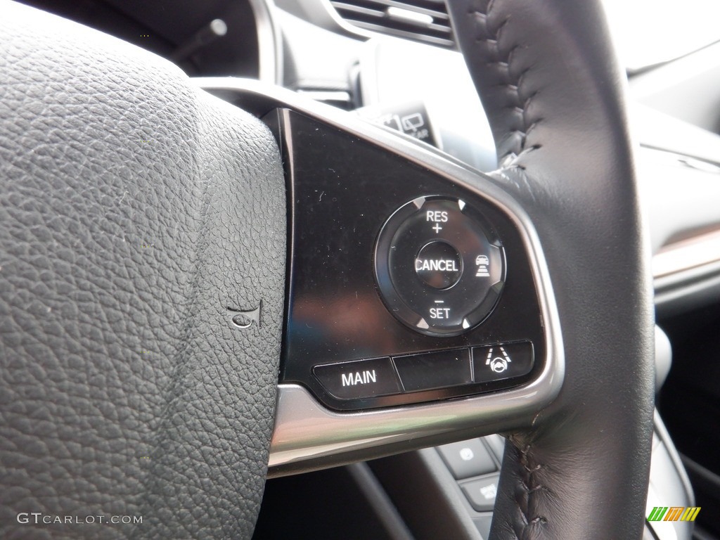 2022 Honda CR-V EX-L AWD Black Steering Wheel Photo #146136361