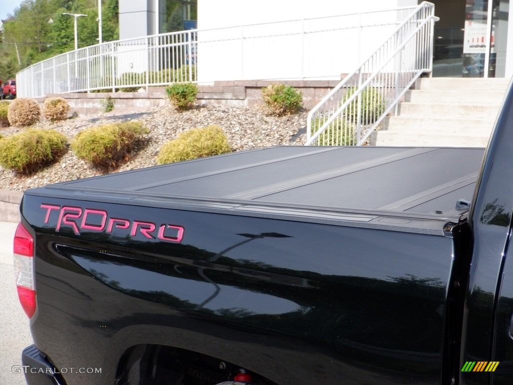 2019 Tundra TRD Pro CrewMax 4x4 - Midnight Black Metallic / TRD Pro Black w/Red Accent photo #10