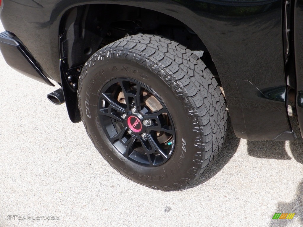 2019 Tundra TRD Pro CrewMax 4x4 - Midnight Black Metallic / TRD Pro Black w/Red Accent photo #11