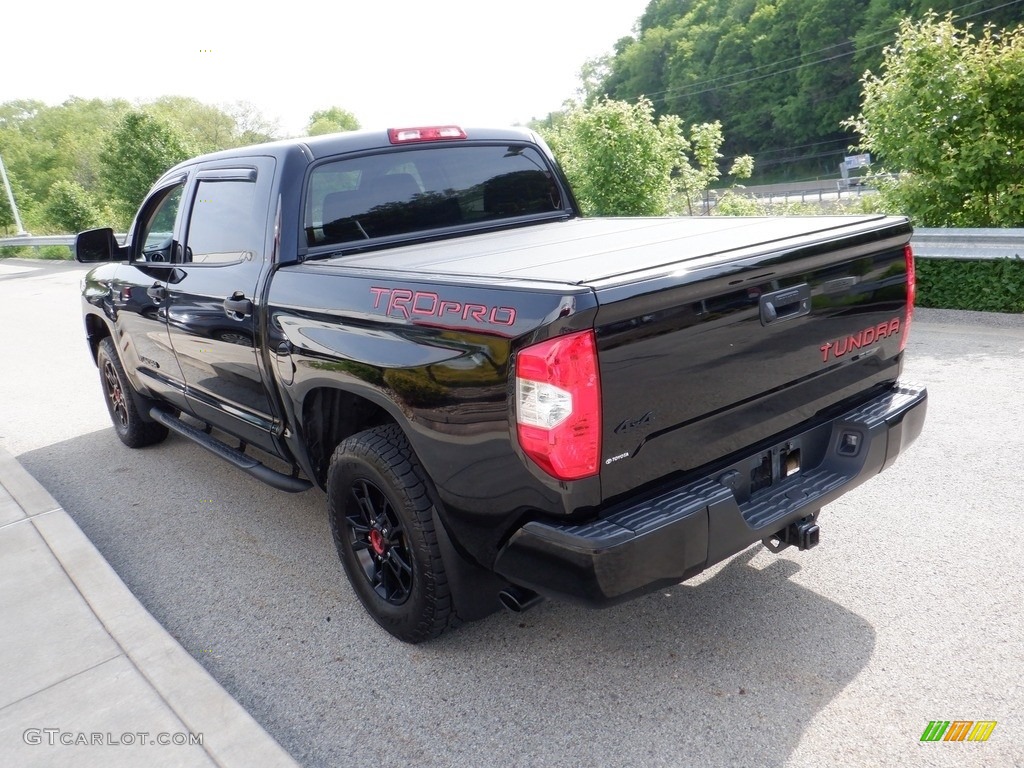 2019 Tundra TRD Pro CrewMax 4x4 - Midnight Black Metallic / TRD Pro Black w/Red Accent photo #19