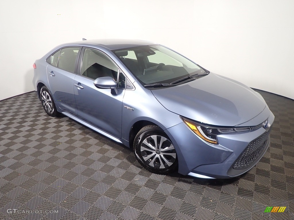 2021 Corolla Hybrid LE - Celestite Gray Metallic / Black photo #3