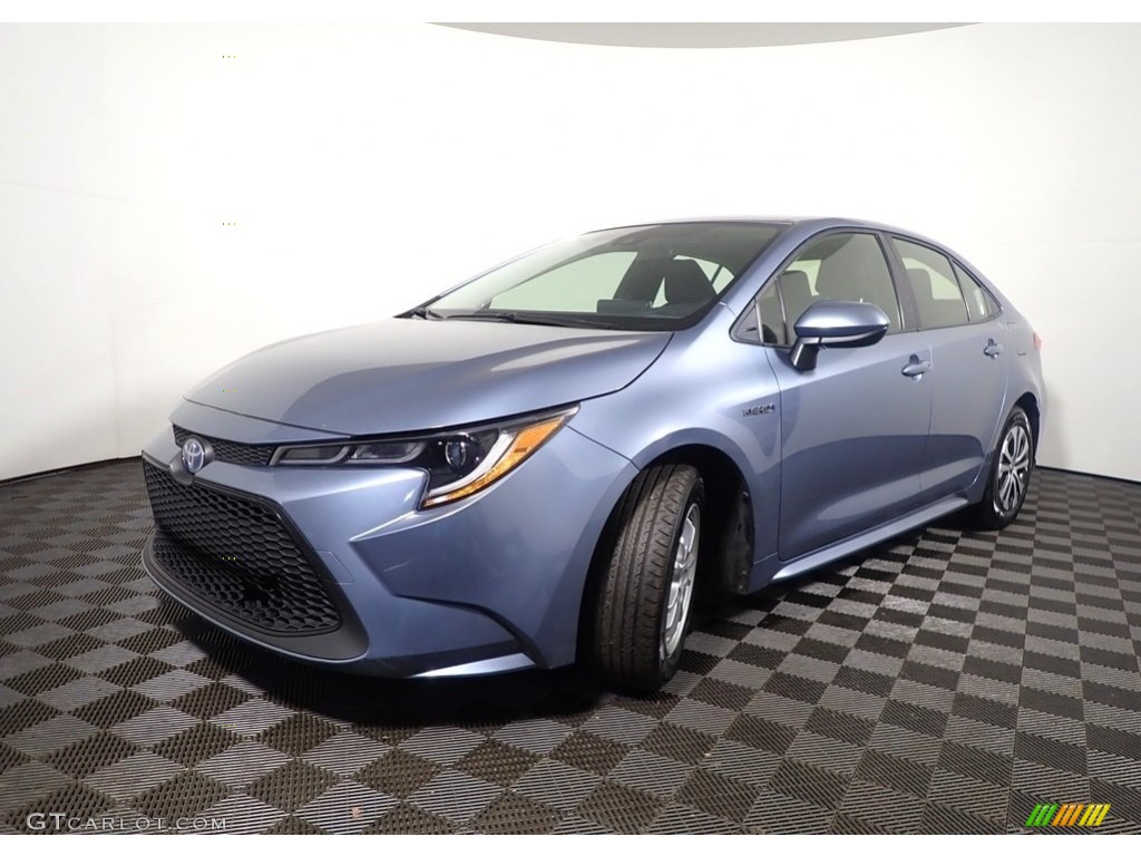 2021 Corolla Hybrid LE - Celestite Gray Metallic / Black photo #7