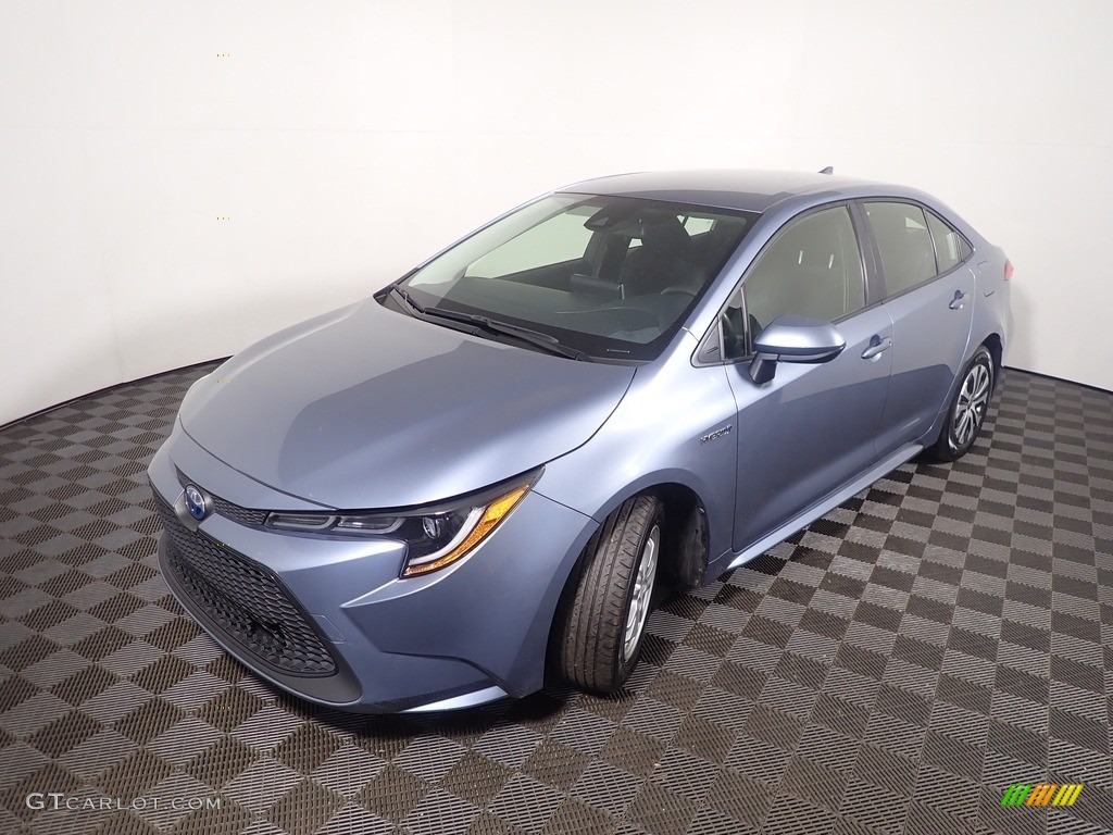 2021 Corolla Hybrid LE - Celestite Gray Metallic / Black photo #8