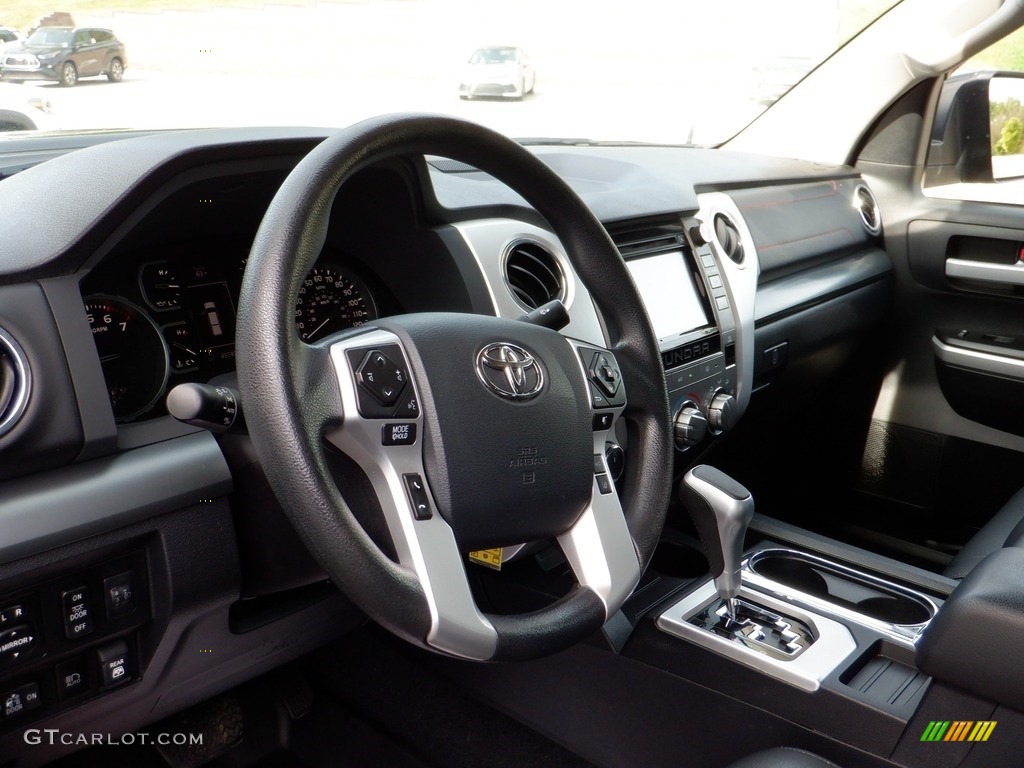 2019 Tundra TRD Pro CrewMax 4x4 - Midnight Black Metallic / TRD Pro Black w/Red Accent photo #27
