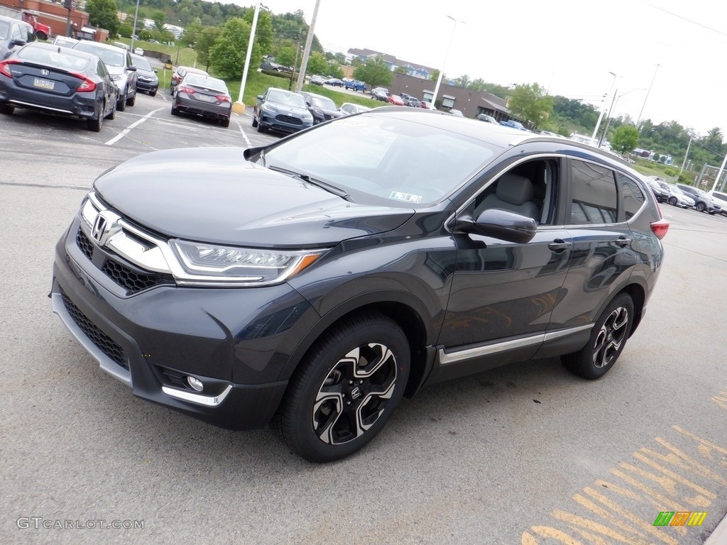 2019 CR-V Touring AWD - Gunmetal Metallic / Gray photo #6