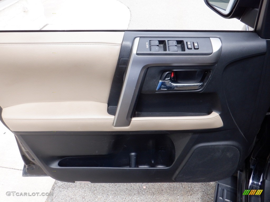 2018 4Runner SR5 4x4 - Midnight Black Metallic / Sand Beige photo #16